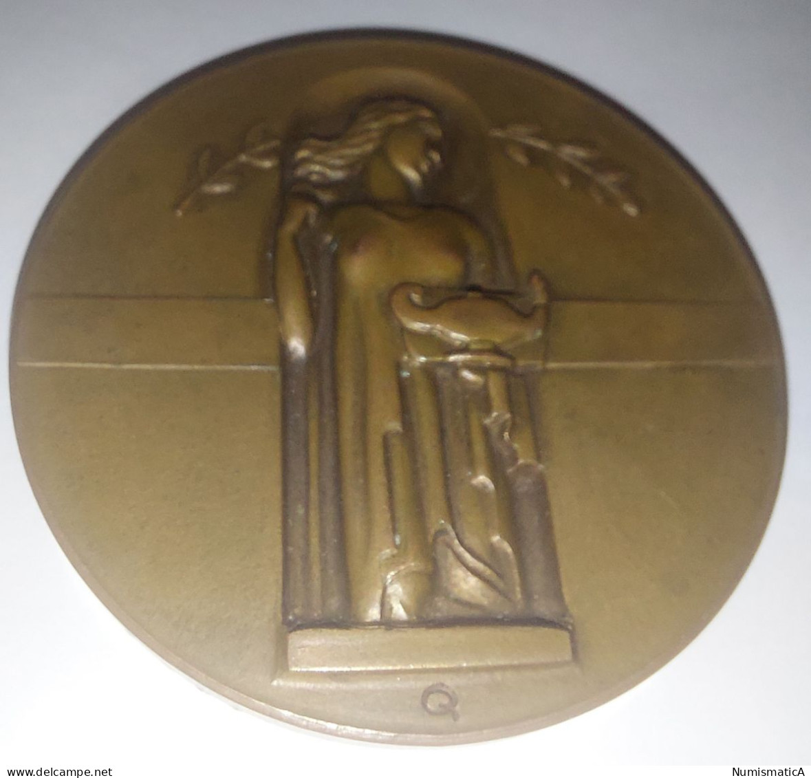 FINLAND- 1947- Bronze Medal For Humanitarian Help In WW2 - Otros & Sin Clasificación