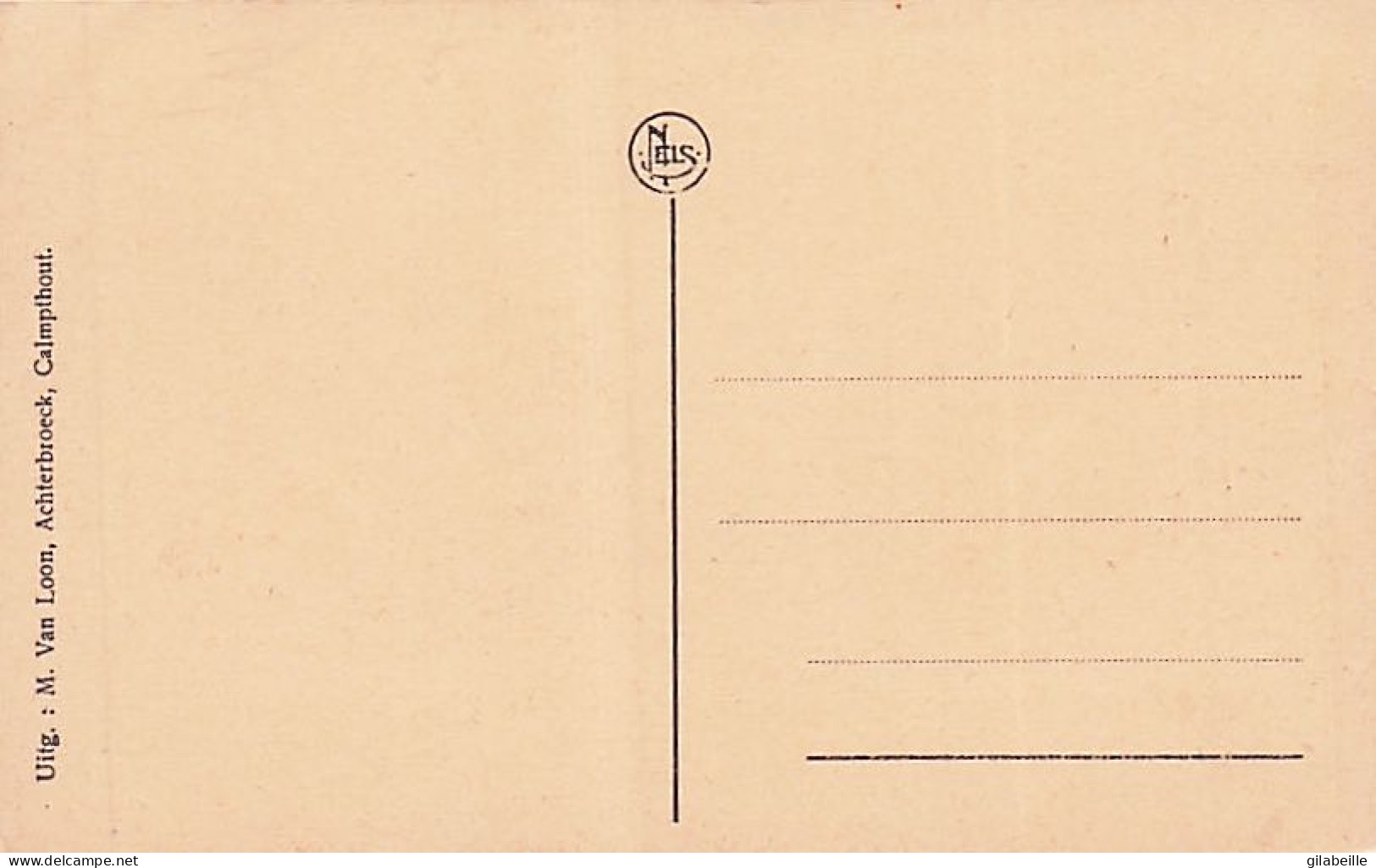 ESSEN - ESSCHEN - Statiestraat Zicht Op Het Postkantoor - Essen