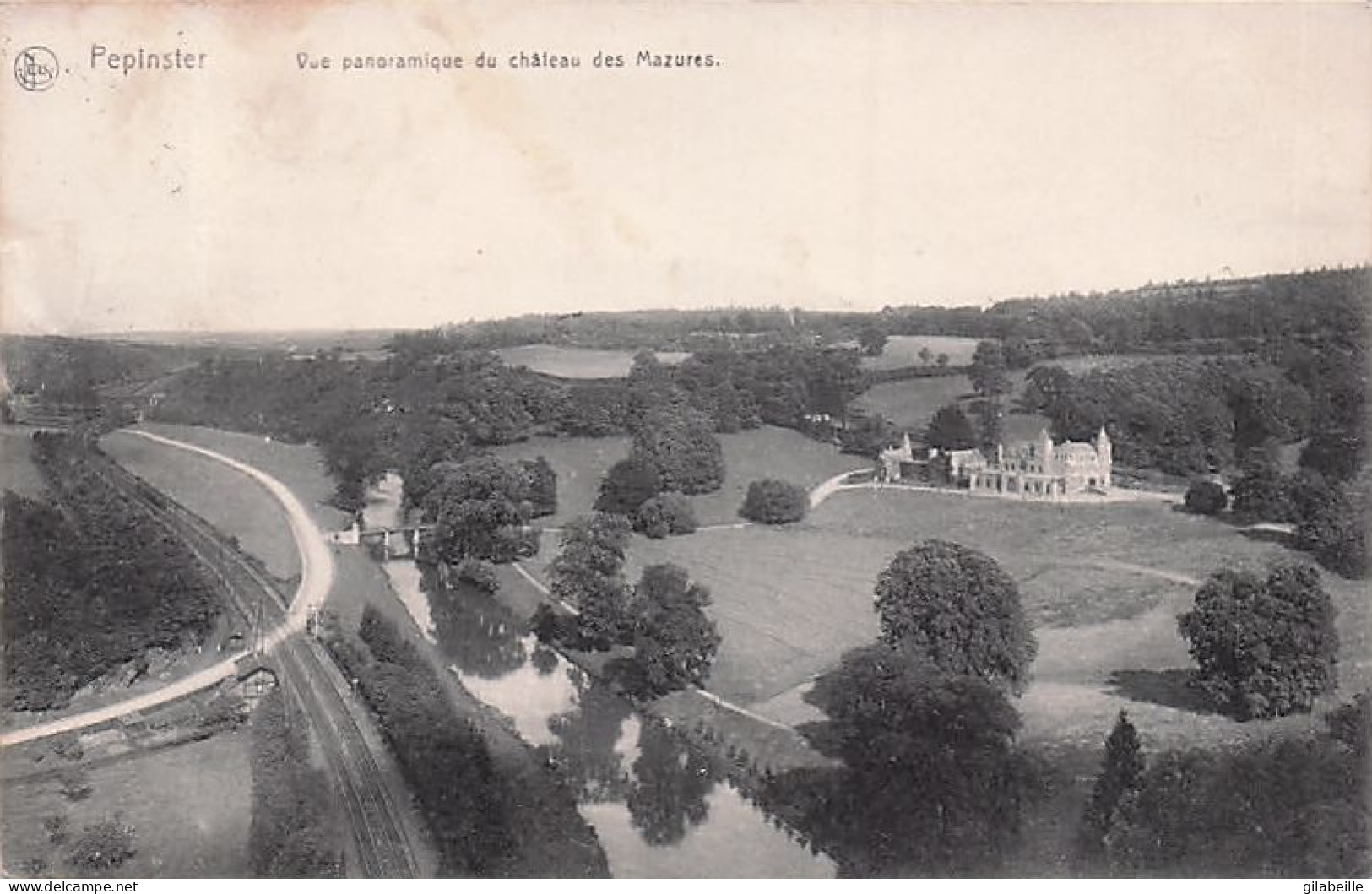 PEPINSTER -  Vue Panoramique Du Chateau Des Mazures - Pepinster