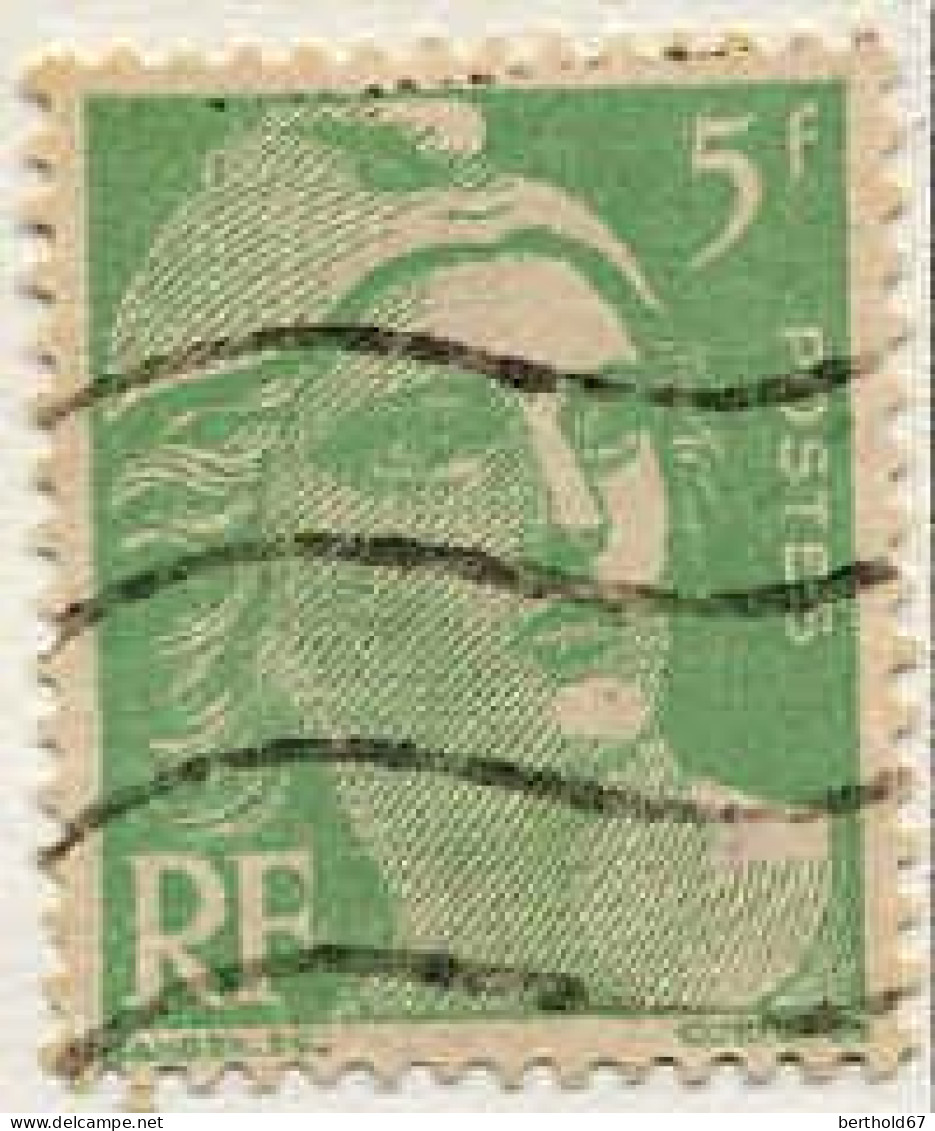 France Poste Obl Yv: 719 Mi:692 Marianne De Gandon (Obli. Ordinaire) - Used Stamps