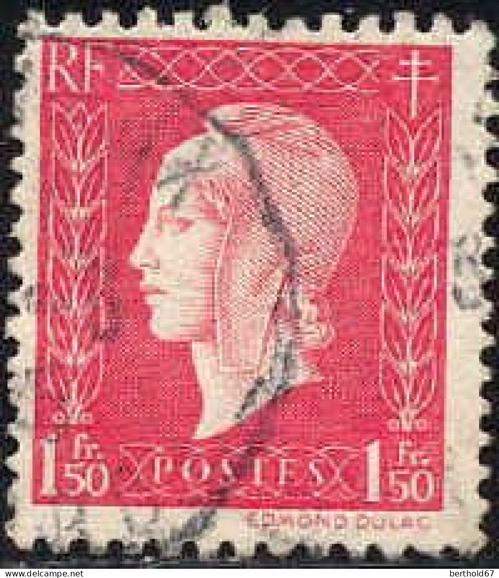France Poste Obl Yv: 691 Mi:718 Marianne De Londres Dulac (Beau Cachet Rond) - Used Stamps
