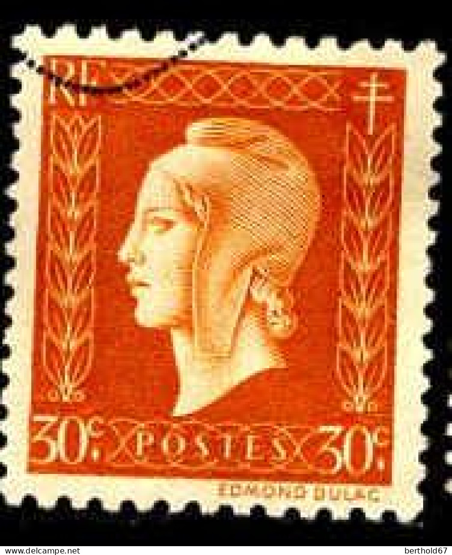 France Poste Obl Yv: 683 Mi:710 Marianne De Londres Dulac (Lign.Ondulées) - Used Stamps
