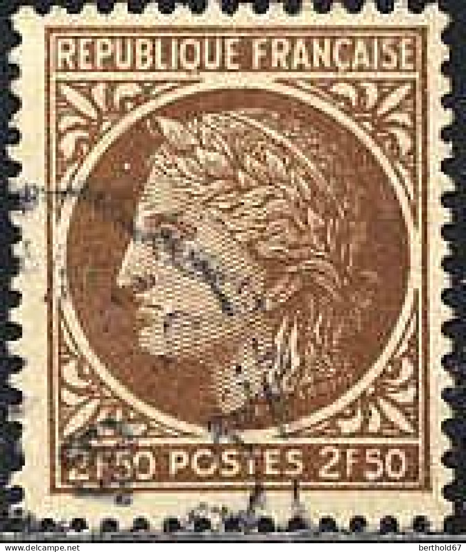 France Poste Obl Yv: 681 Mi:688 Cérès De Mazelin (cachet Rond) - Oblitérés