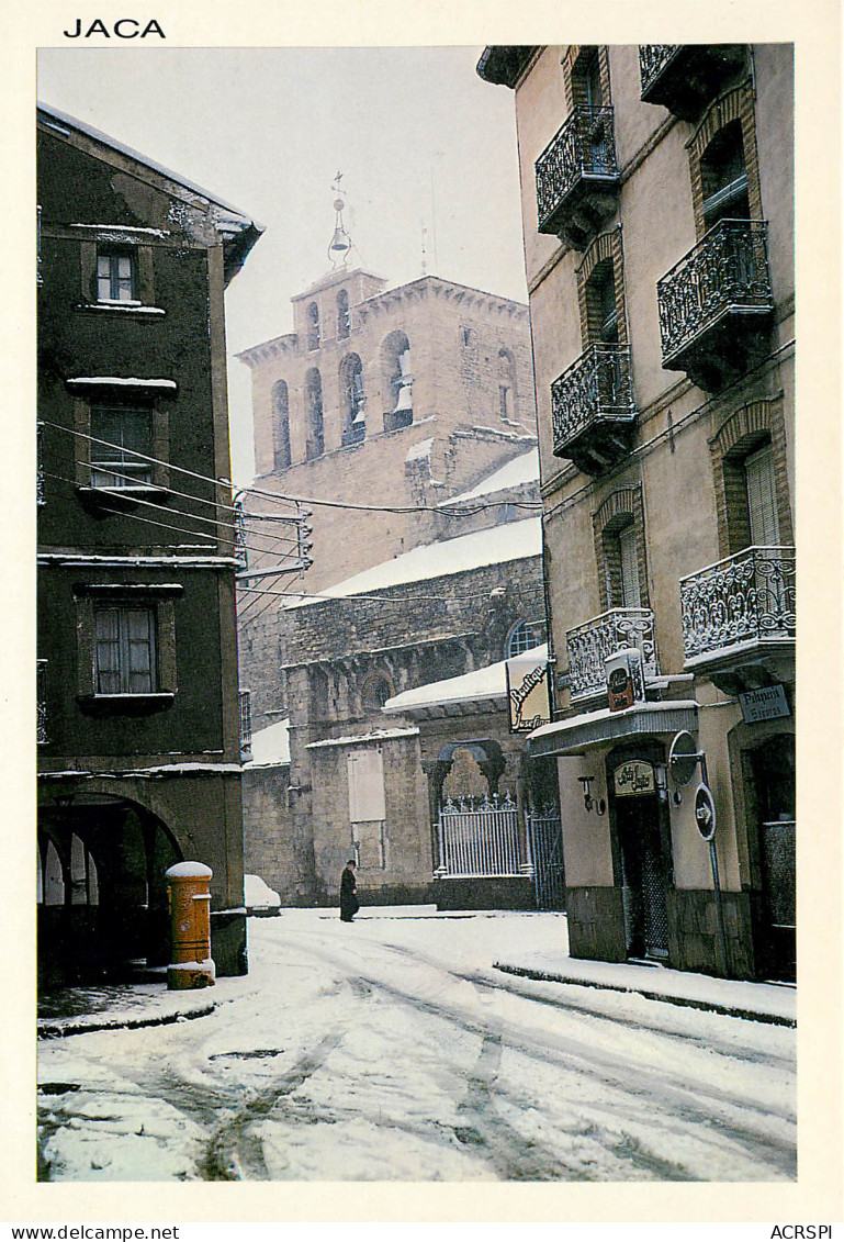 ESPAGNE ARAGON JACA RUELLE (scan Recto-verso) KEVREN0216 - Huesca