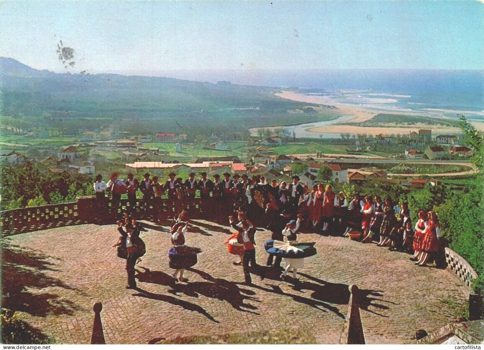 VILA PRAIA DE ANCORA, Caminha - Grupo Etnográfico E Vista Parcial  (2 Scans) - Viana Do Castelo