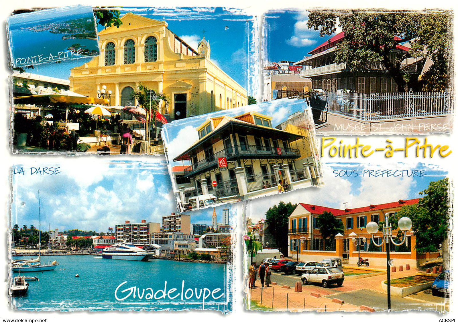 Guadeloupe, Antilles Françaises, Pointe à Pitre, Musée Saint John Perse, La Darse (scan Recto-verso) KEVREN0250 - Pointe A Pitre
