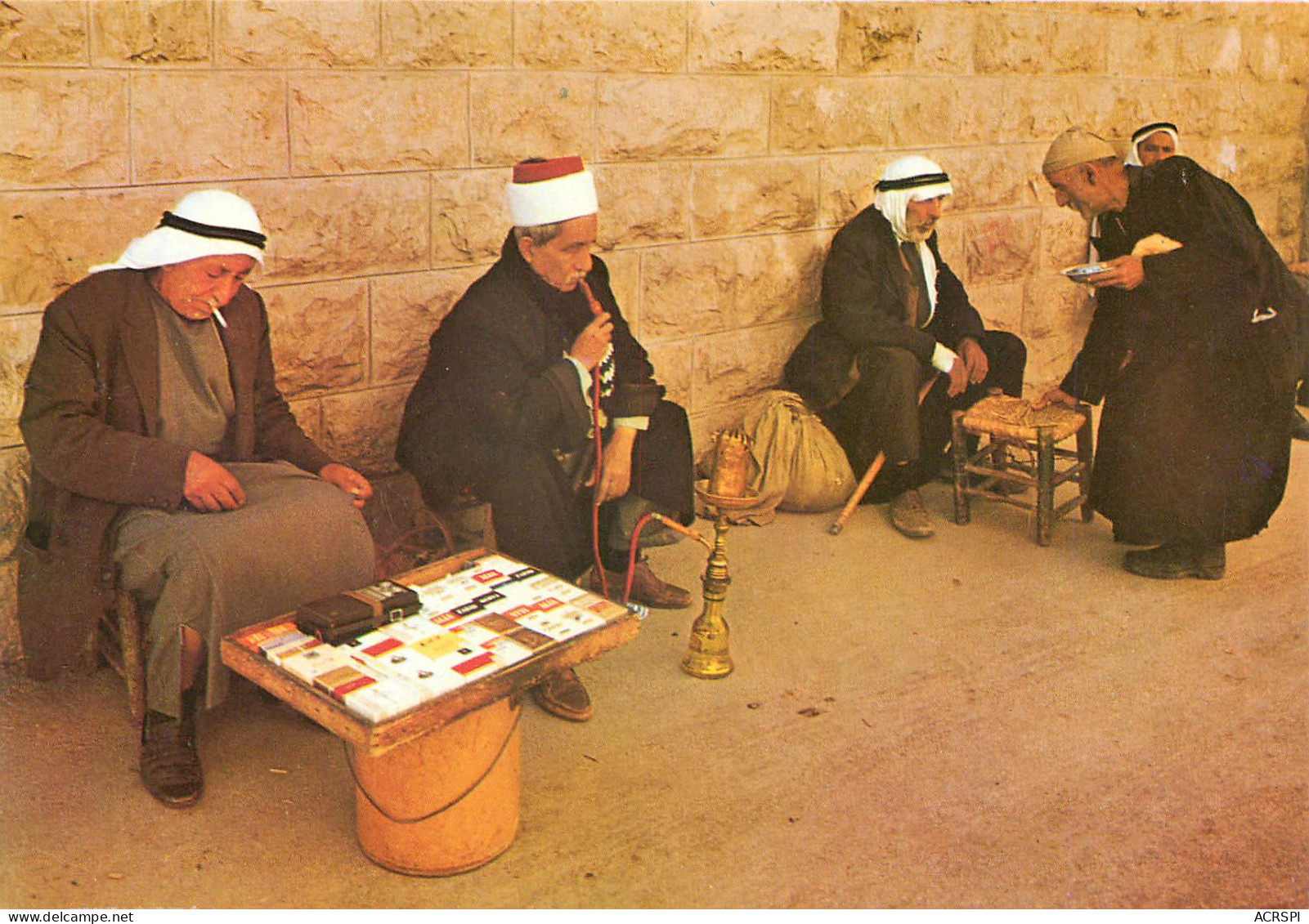 Arabes Fumant Le Narguilé (scan Recto-verso) KEVREN0252 - Israel