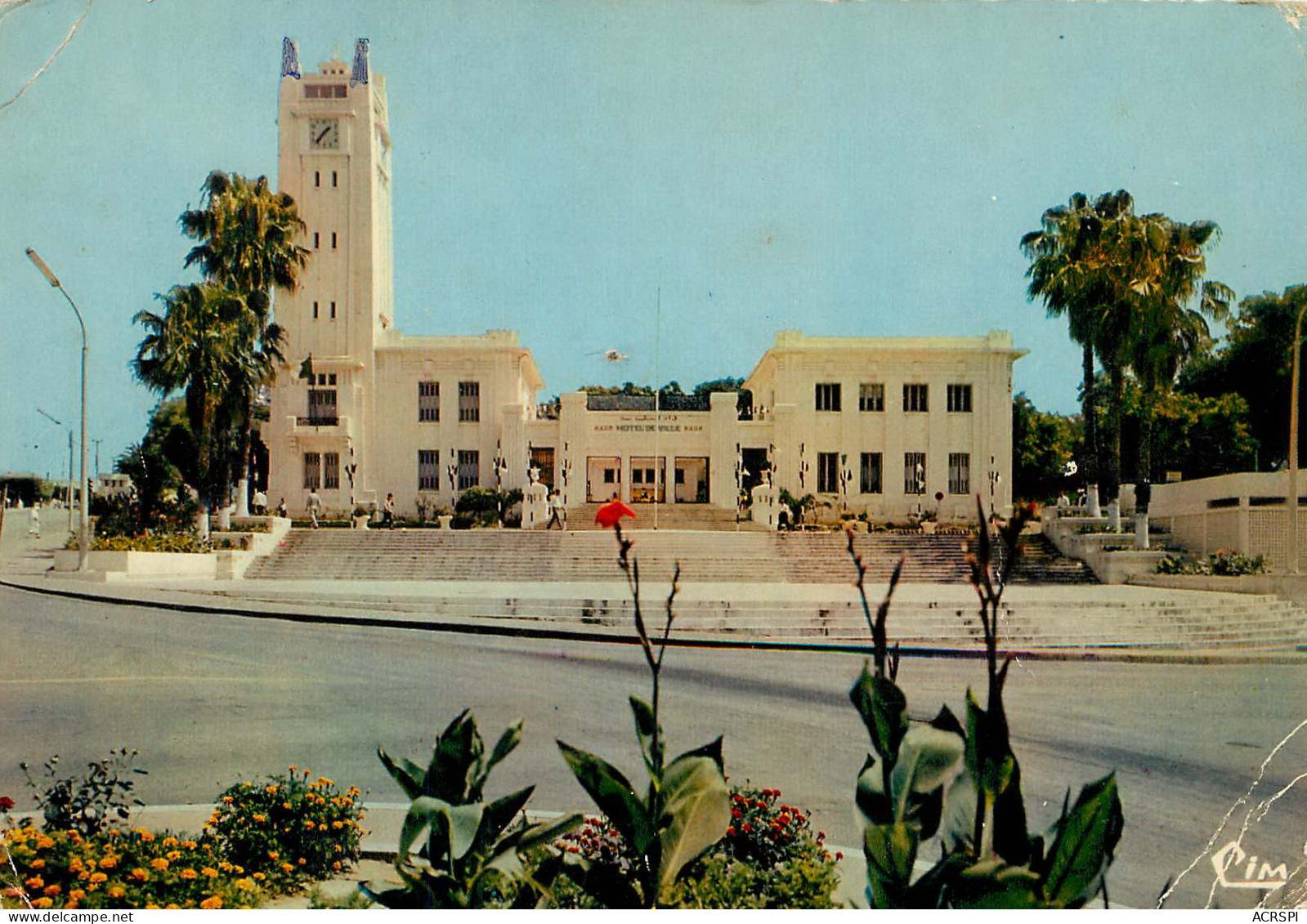  ALGERIE MOSTAGANEM HOTEL DE VILLE (scan Recto-verso) KEVREN0256 - Mostaganem