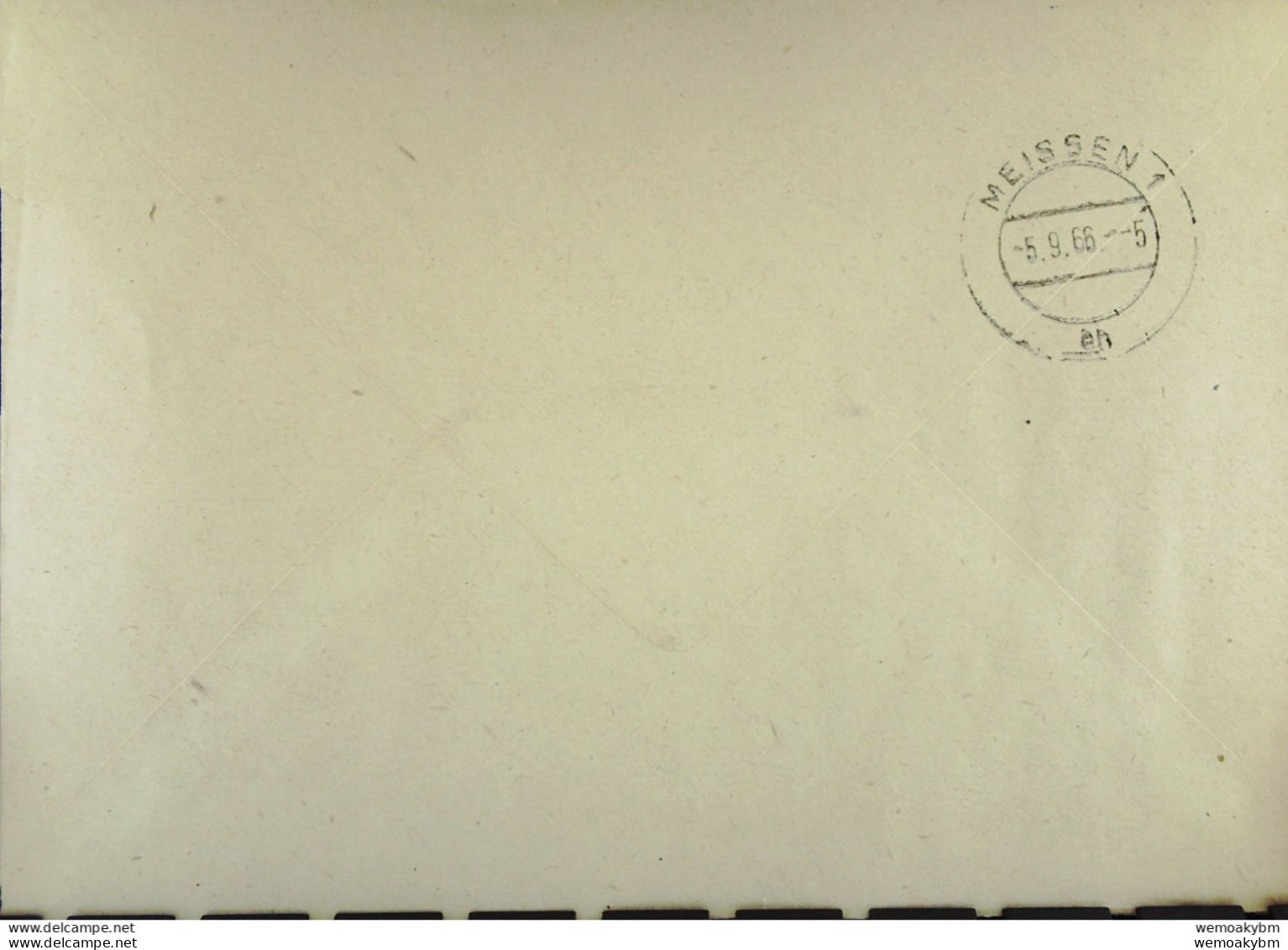 Fern-Brief Mit ZKD-Kastenstpl "Deutsche Auslands- Und Rückversicherungs-AG Berlin Außenstelle 701 Leipzig" Vom 3.9.66 - Central Mail Service