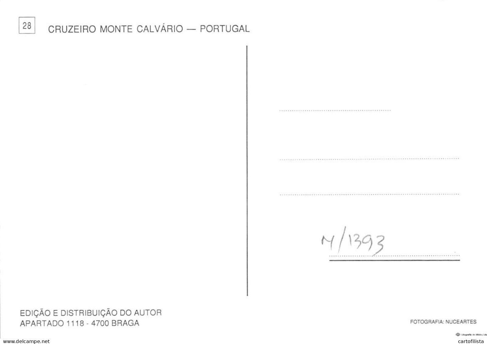 VILA PRAIA DE ANCORA, Caminha - Cruzeiro Monte Calvário  (2 Scans) - Viana Do Castelo