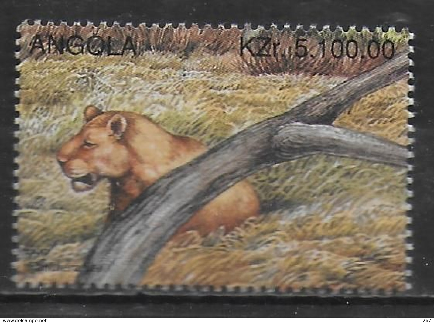 ANGOLA    N° 1023 * *  Lions - Félins