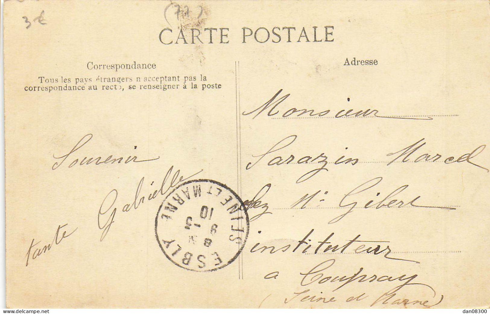 RARE  77 LES INONDATIONS DE 1910 NOISIEL USINE DE M. MENIER SUBMERGEE - Noisiel