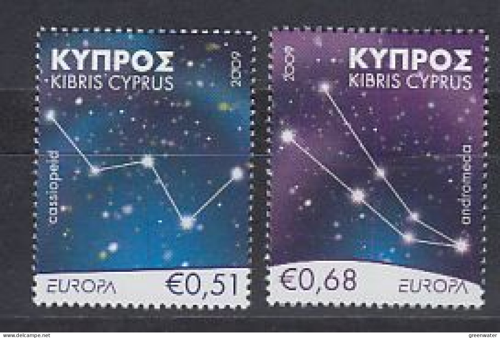 Europa Cept 2009 Cyprus 2v ** Mnh (59418A) - 2009