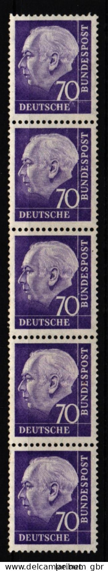 BRD Bund 263 Z Postfrisch Nummer 0320, , Geprüft Schlegel BPP #JD726 - Autres & Non Classés