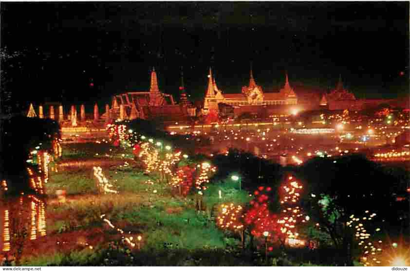 Thailande - Bangkok - Colour Light For New Year Festival At The Royal Palace Near Pramain Ground Bangkok - Carte Neuve - - Tailandia