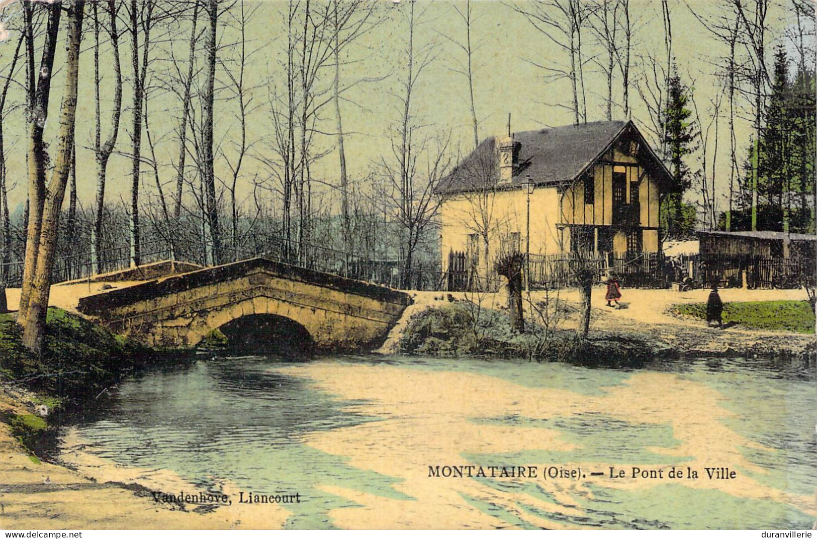 60 - MONTATAIRE - Le Pont De Ville. 1910 - Montataire