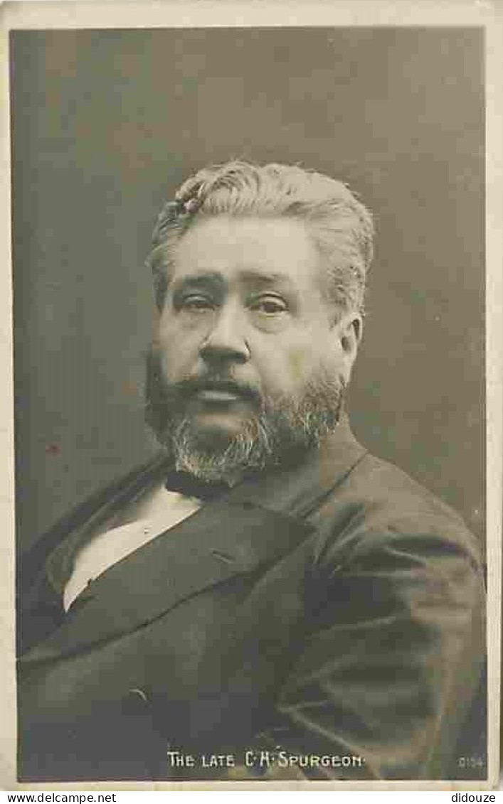 Célébrités - Personnages Historiques - The Late Charles-Haddon Spurgeon - Animée - Prédicateur Baptiste Réformé Britanni - Historische Persönlichkeiten