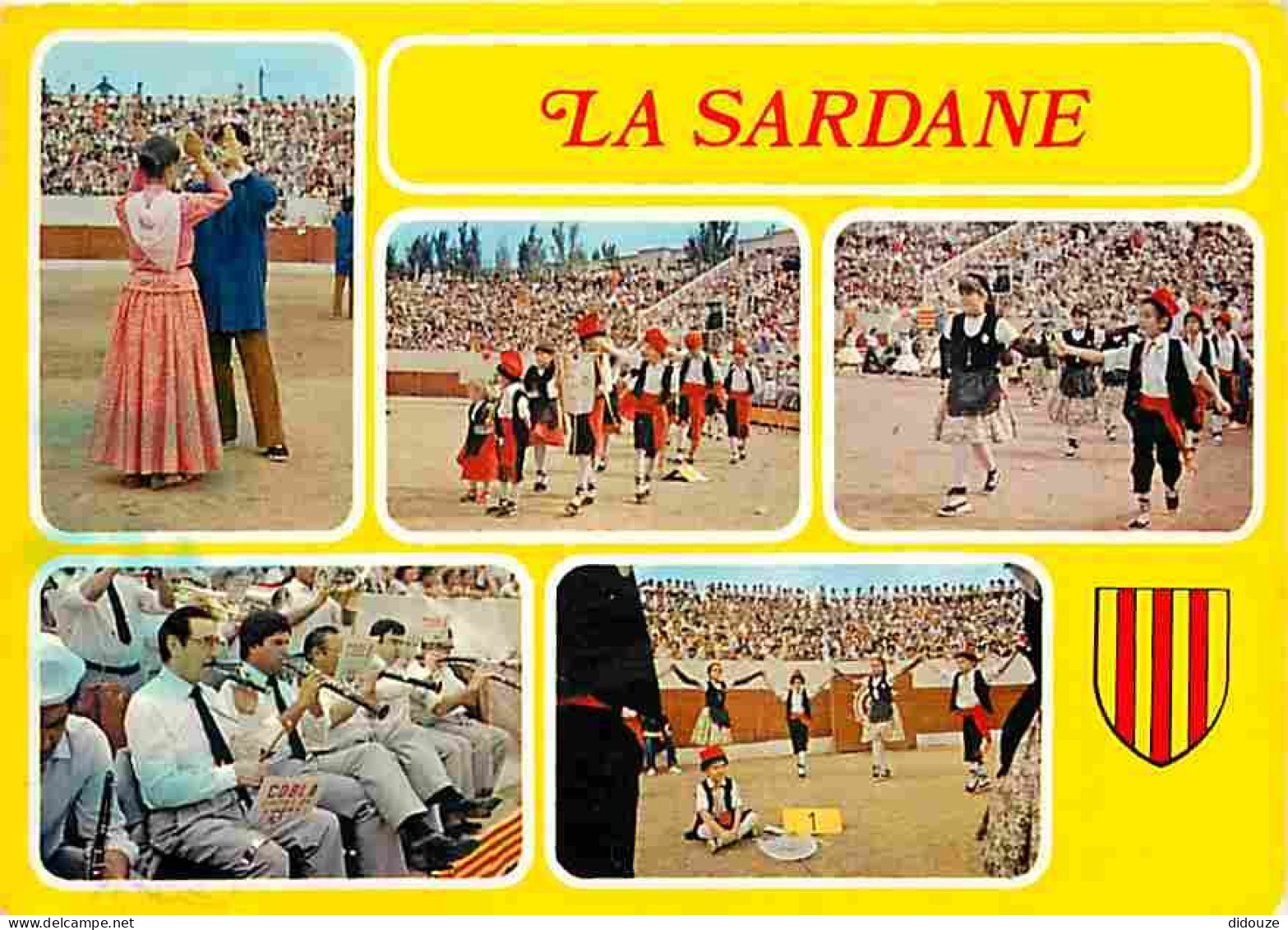 Folklore - Danses - Folklore Catalan - La Sardane - Multivues - CPM - Voir Scans Recto-Verso - Tänze