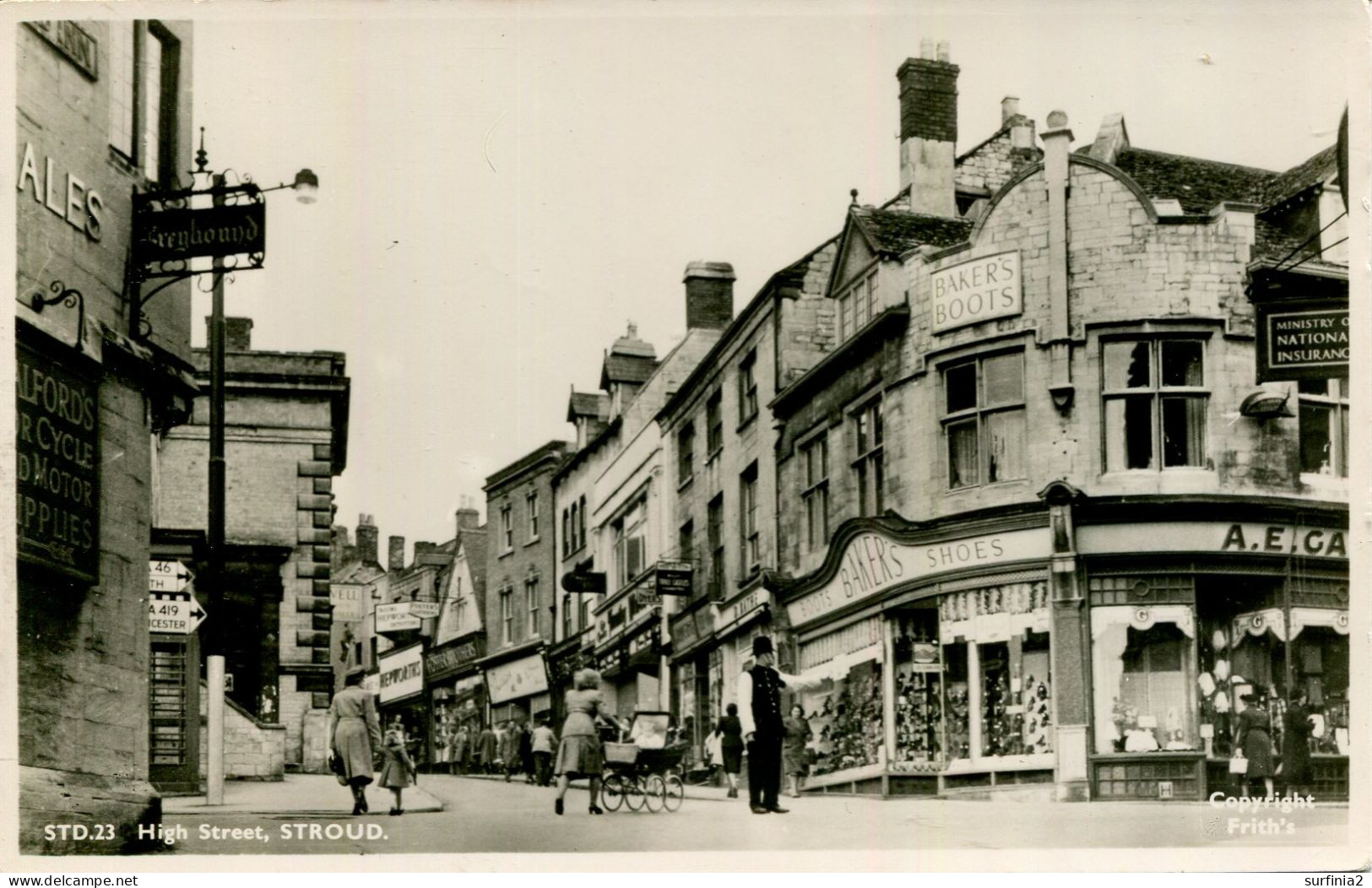 GLOS - STROUD - HIGH STREET RP Gl539 - Sonstige & Ohne Zuordnung