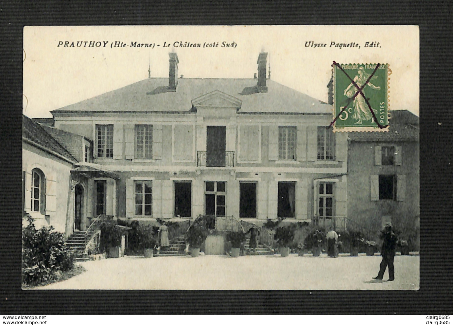 52 - PRAUTHOY - Le Château  (côté Sud) - 1910 - Prauthoy