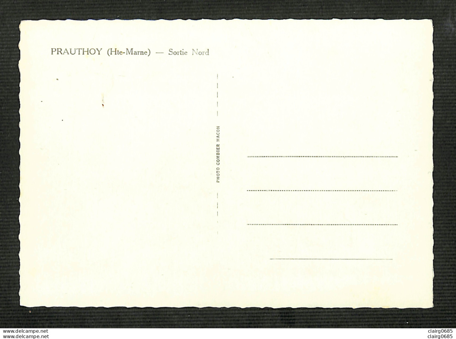 52 - PRAUTHOY - Sortie Nord - 15 X 10,5 - Prauthoy