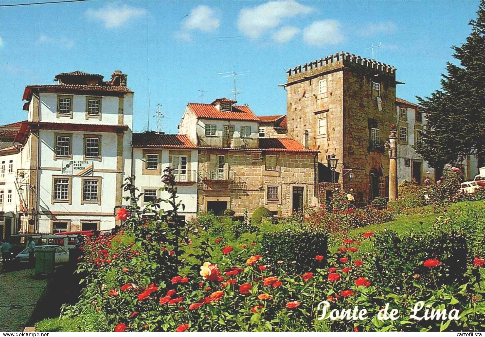 PONTE DE LIMA - Praça Da República  (2 Scans) - Viana Do Castelo