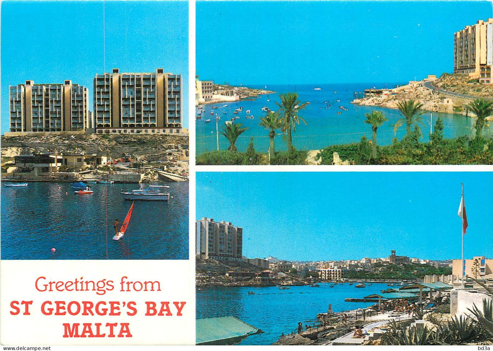  MALTE  MALTA  SAINT GEORGES BAY - Malta