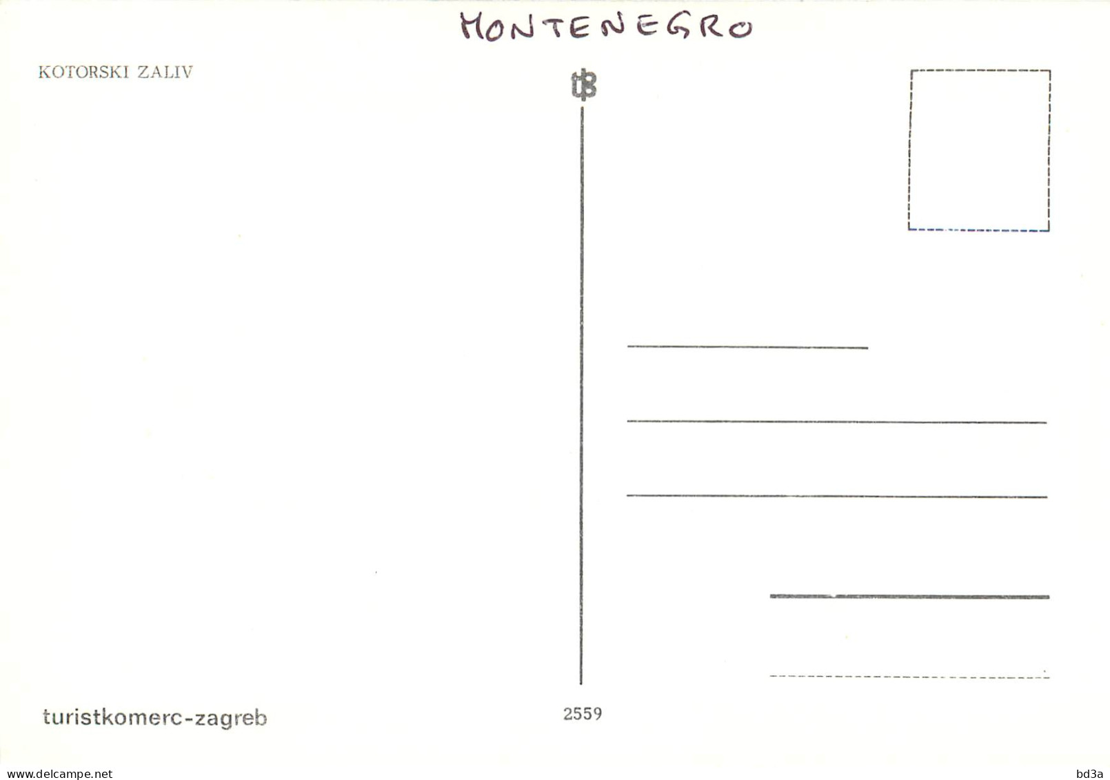  MONTENEGRO  KOTORSKI ZALIV - Montenegro