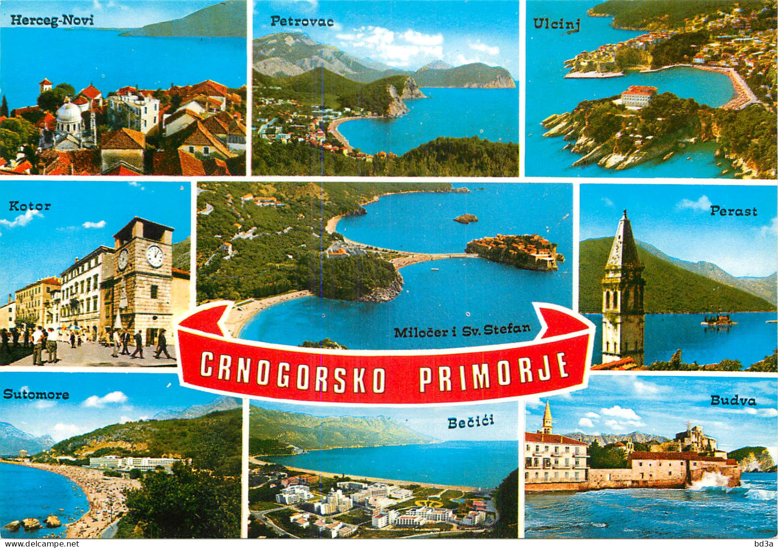  MONTENEGRO  CRNOGORSKO PRIMORJE - Montenegro