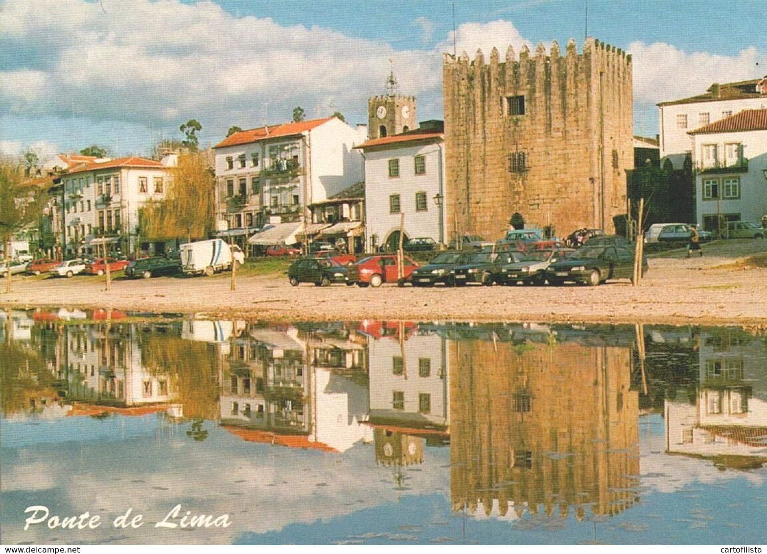 PONTE DE LIMA - Vista Parcial  (2 Scans) - Viana Do Castelo