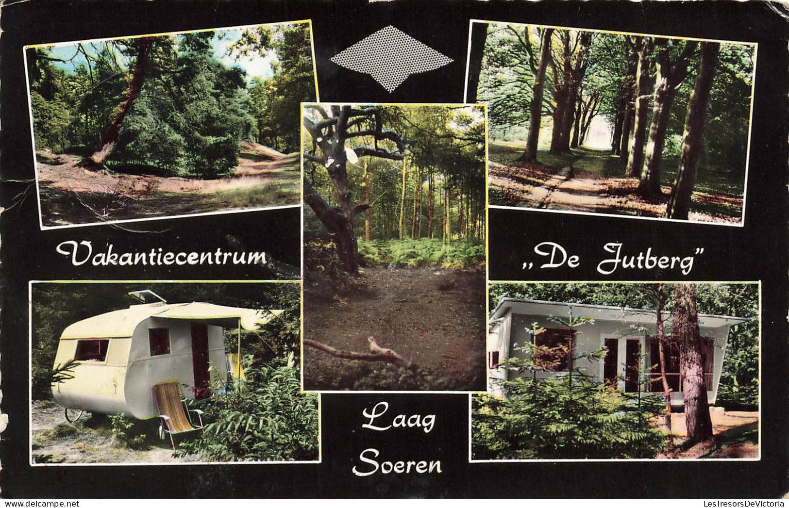 PAYS-BAS - Vakantiedorp - De JutBerg - Laag Soeren - Multi-vues De Différents Endroits - Carte Postale Ancienne - Rheden