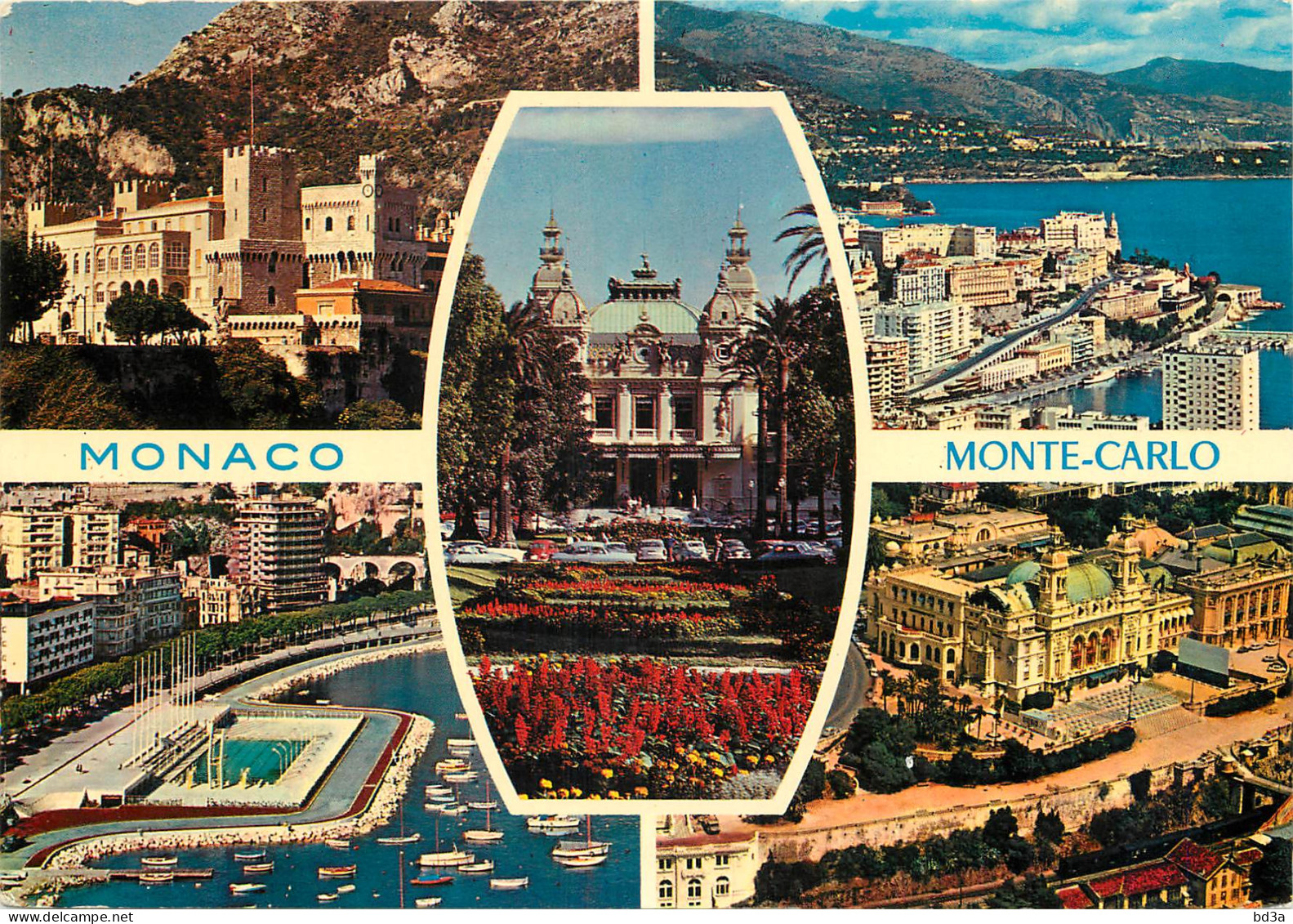  MONACO  MONTE CARLO  MULTIVUES - Multi-vues, Vues Panoramiques