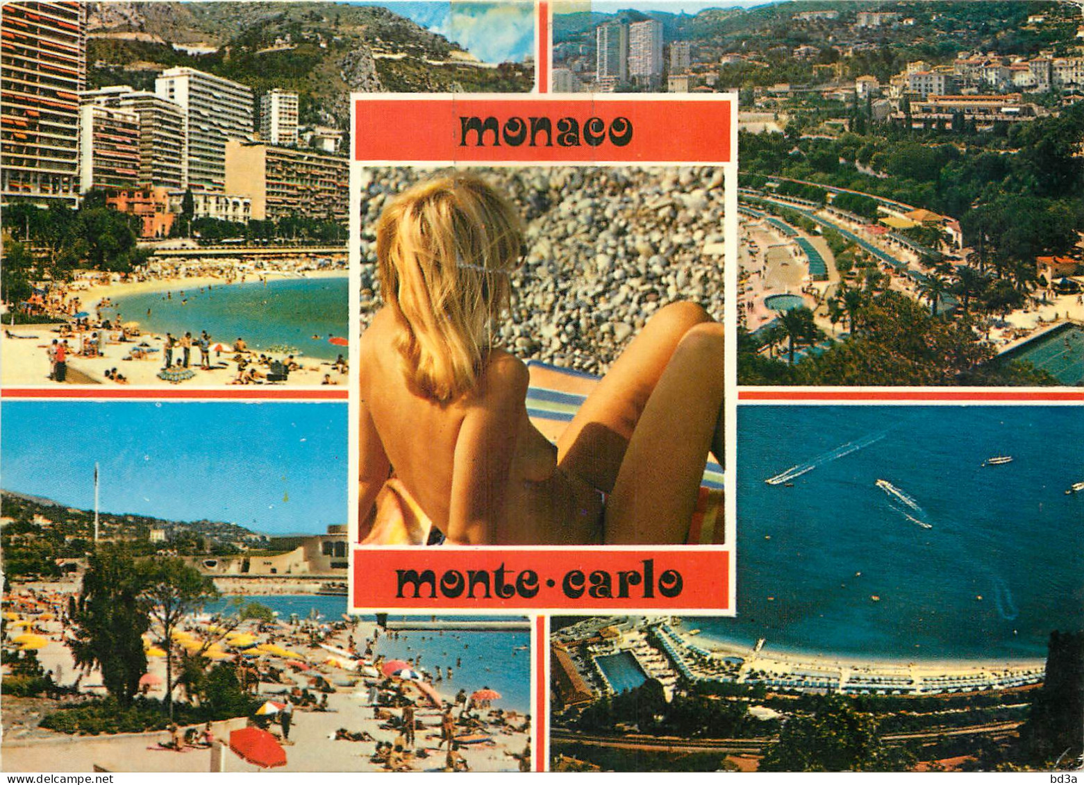  MONACO  MONTE CARLO  MULTIVUES - Multi-vues, Vues Panoramiques