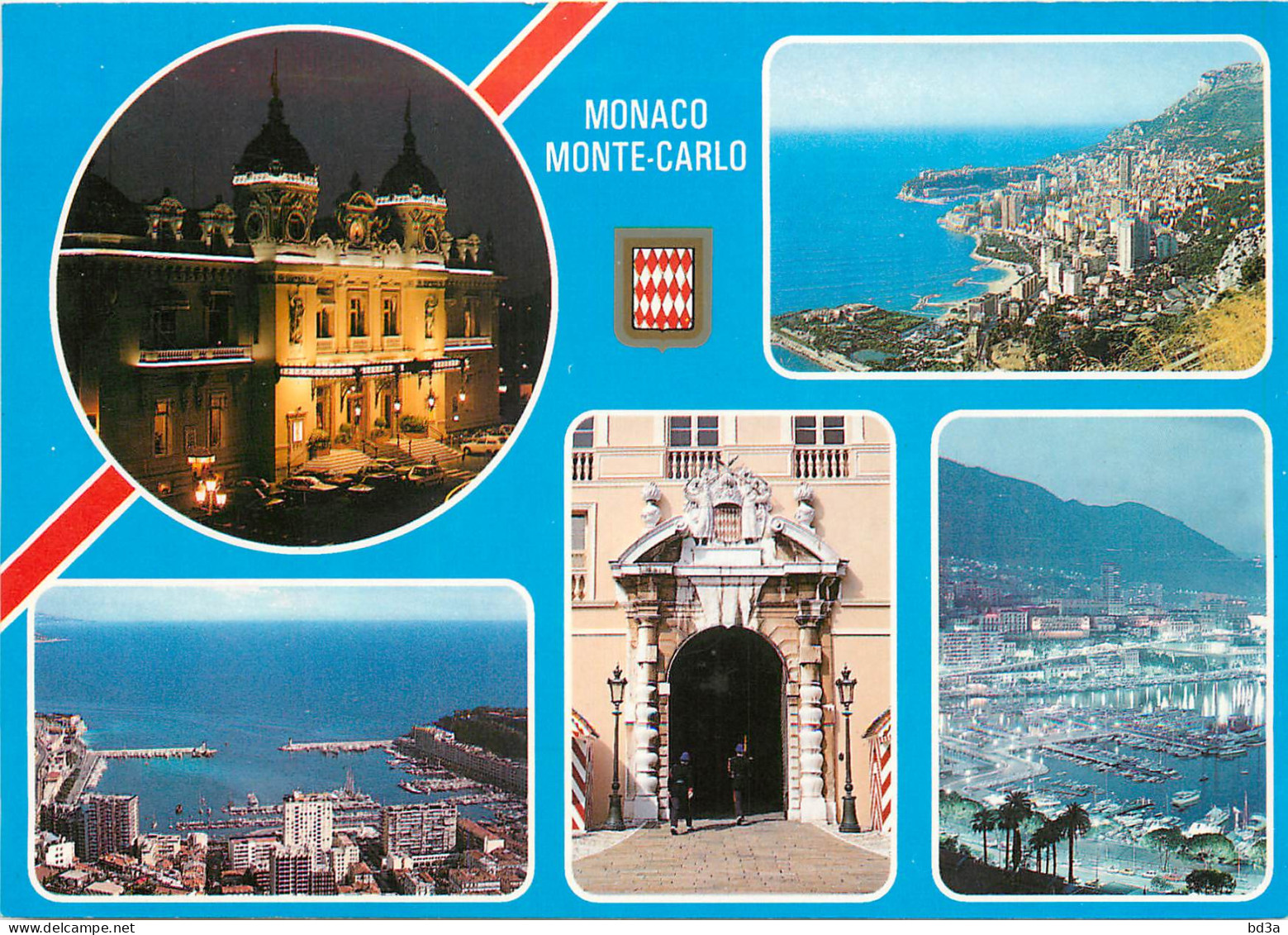  MONACO  MONTE CARLO  MULTIVUES - Multi-vues, Vues Panoramiques