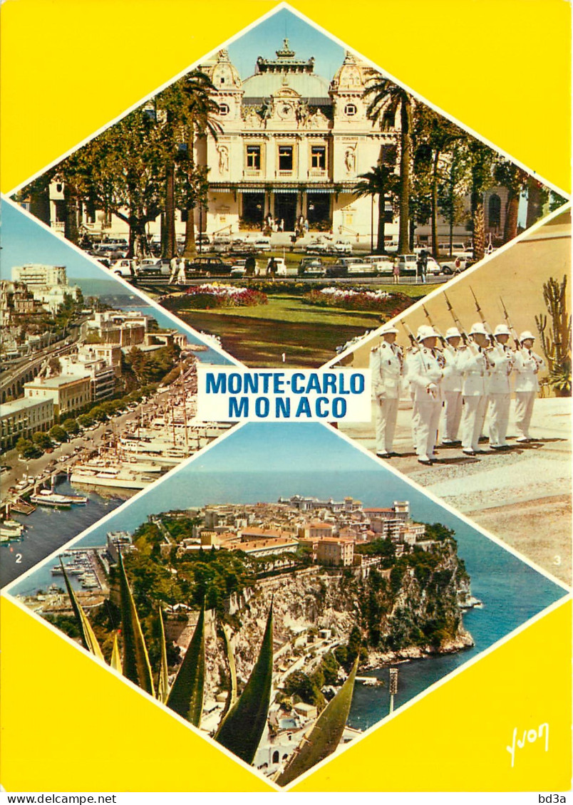  MONACO  MONTE CARLO  MULTIVUES - Multi-vues, Vues Panoramiques