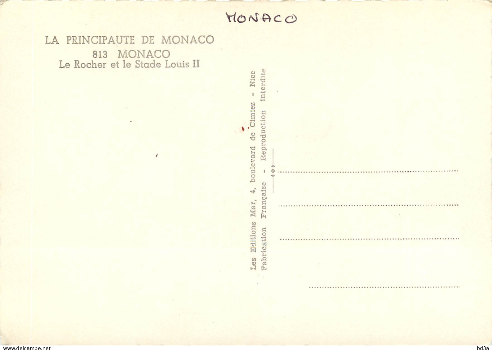  MONACO  MONTE CARLO  LE ROCHER - Mehransichten, Panoramakarten