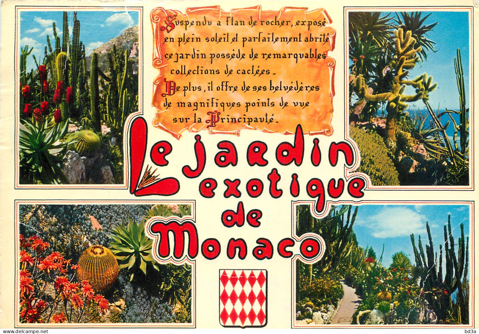  MONACO  JARDIN EXOTIQUE - Jardin Exotique