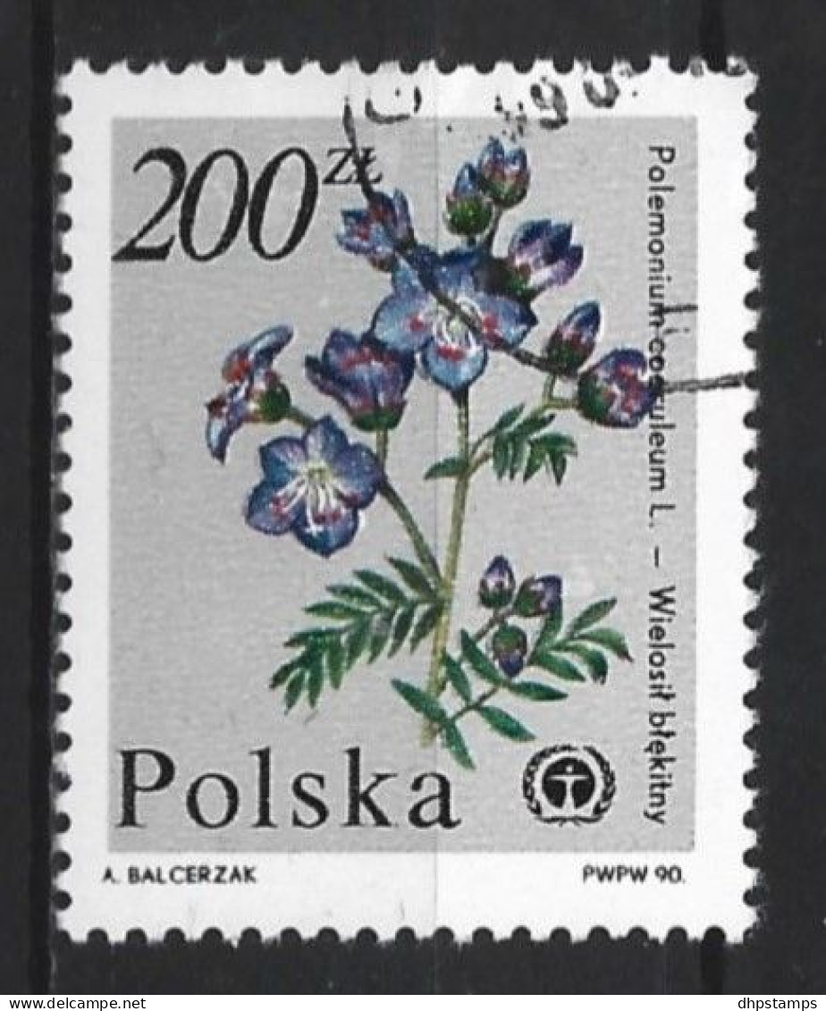 Polen 1990 Plant Y.T. 3087 (0) - Used Stamps