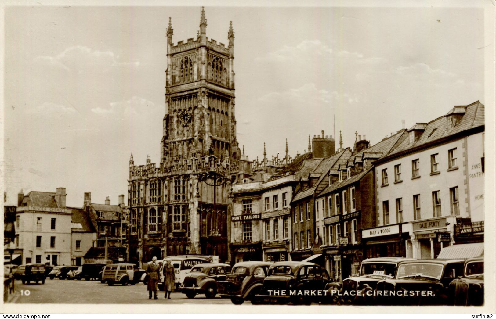 GLOS - CIRENCESTER - THE MARKET PLACE RP  Gl543 - Other & Unclassified