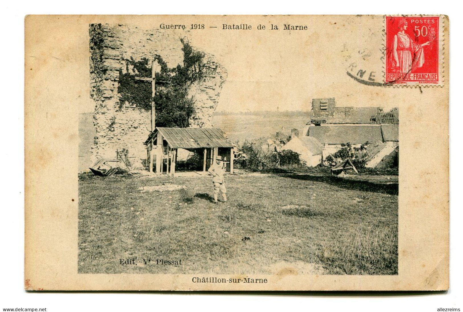 CPA  51 :  CHATILLON Sur MARNE   Le Château          VOIR  DESCRIPTIF  §§§ - Châtillon-sur-Marne