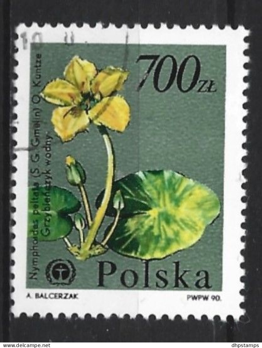 Polen 1990 Plant Y.T. 3088 (0) - Used Stamps