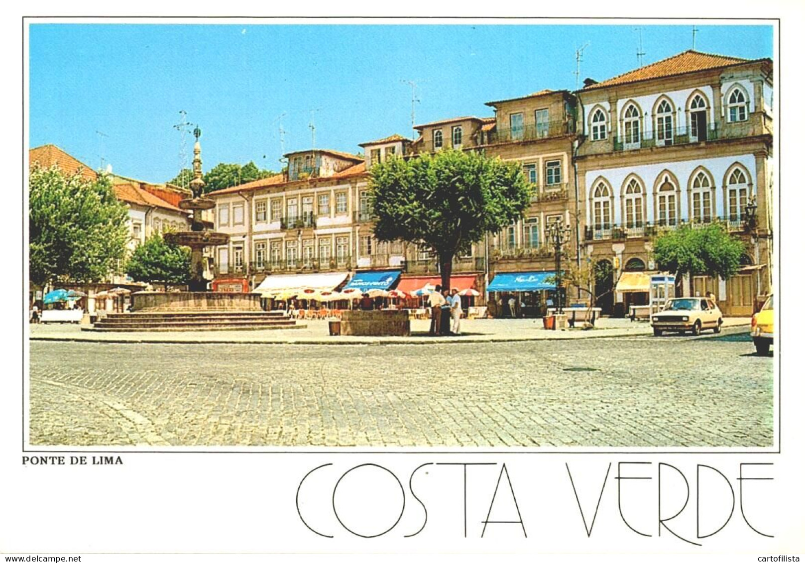 PONTE DE LIMA - Praça Da República  (2 Scans) - Viana Do Castelo