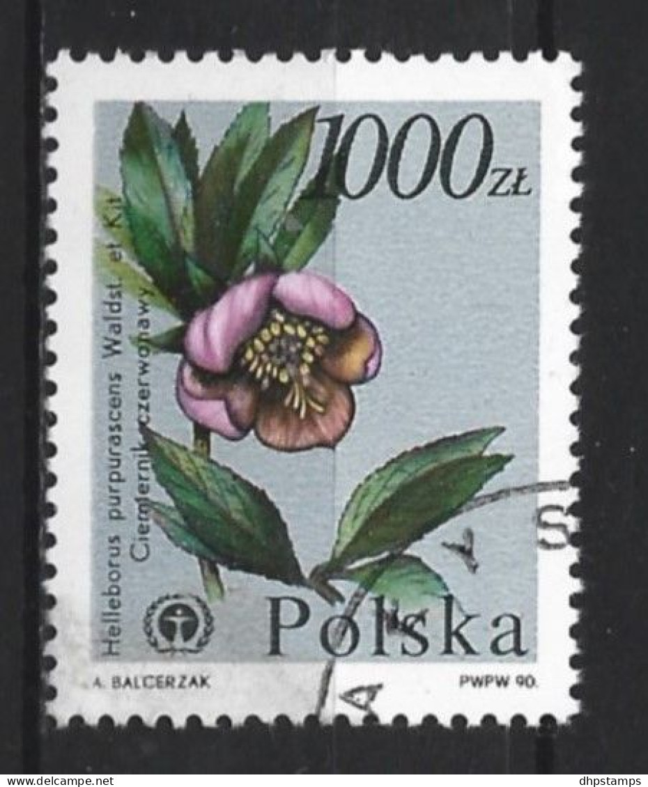 Polen 1990 Plant Y.T. 3090 (0) - Oblitérés