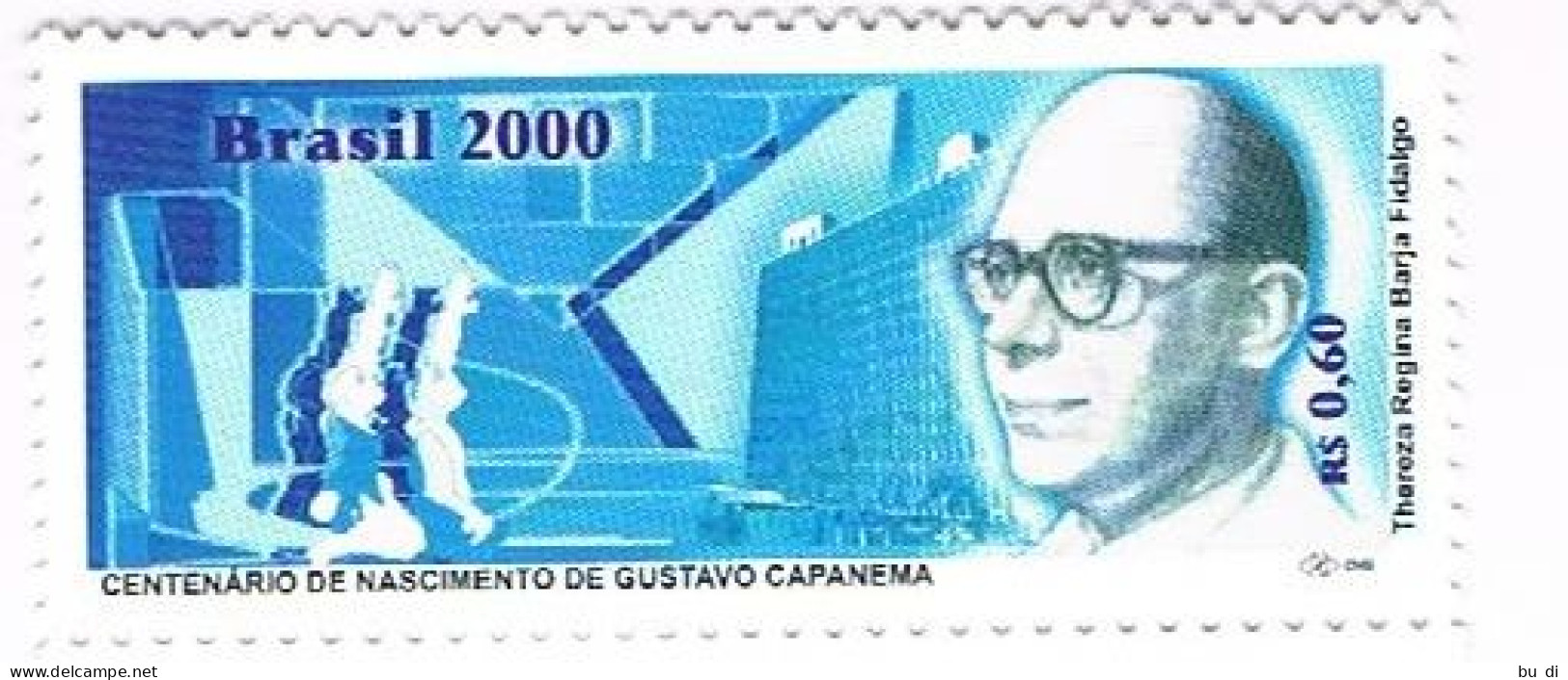 Brasilien 3053 Postfrisch Politiker - Capanema Filho - Unused Stamps