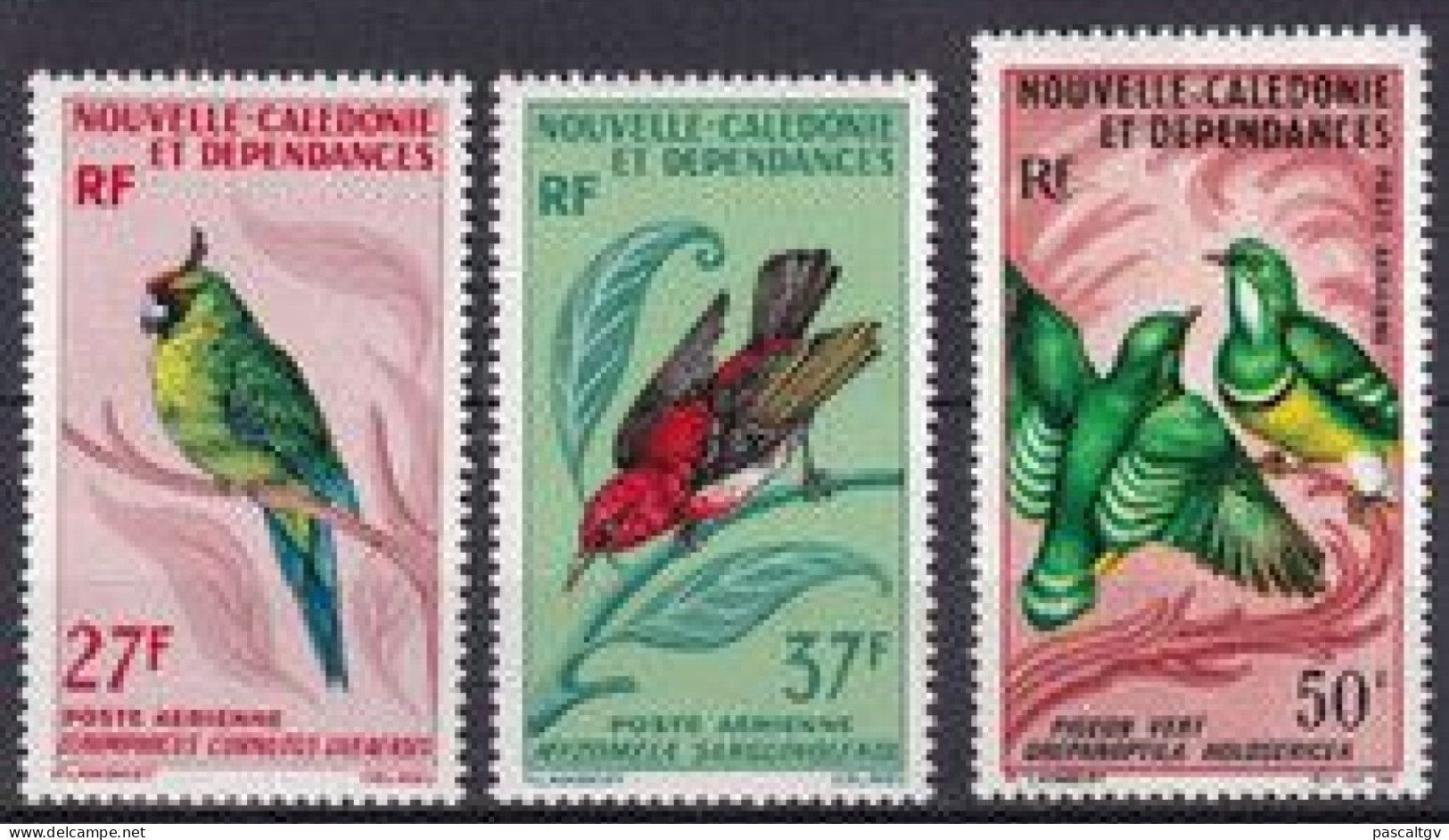 Nouvelle Calédonie - 1966/68 - PA Série N°88 à 90 * - Ongebruikt