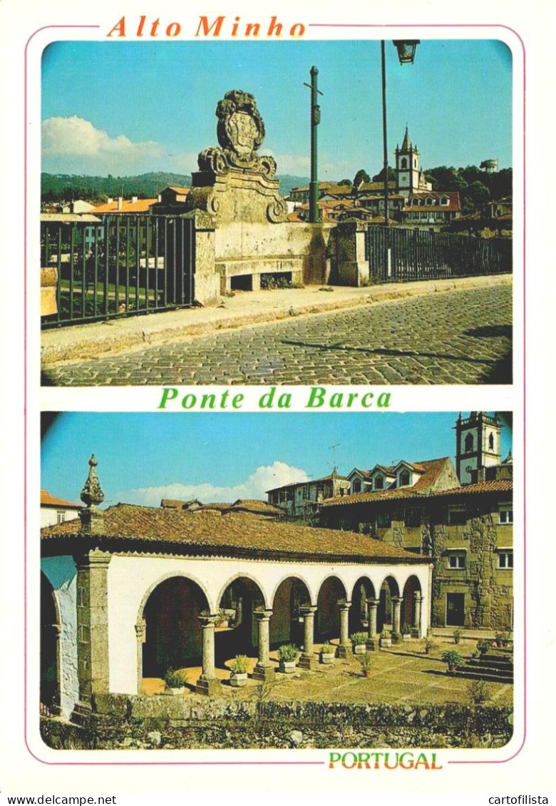 PONTE DA BARCA - Pelourinho E Mercado  (2 Scans) - Viana Do Castelo
