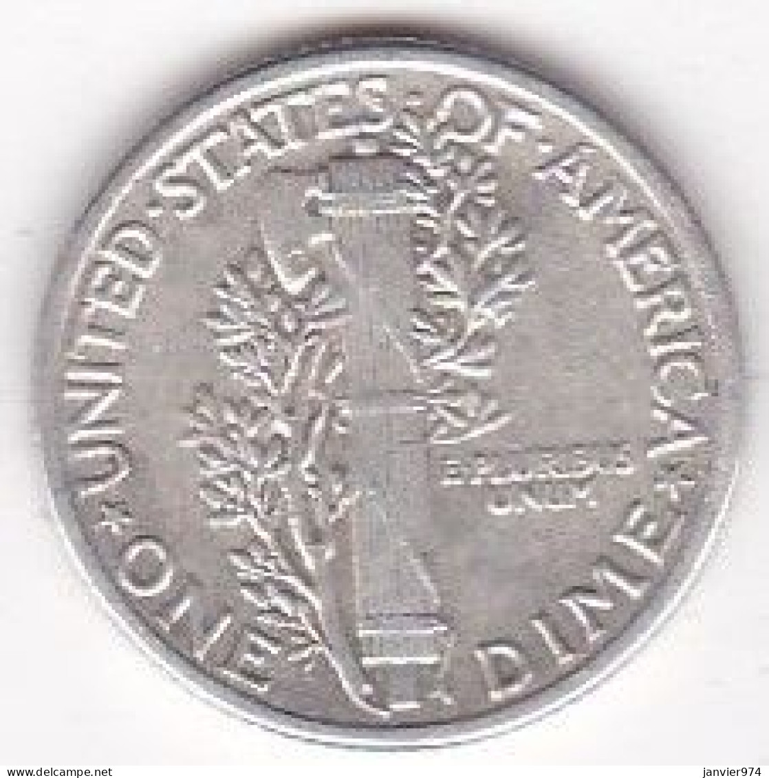 Etats-Unis. One Dime 1940, Mercury, En Argent - 1916-1945: Mercury (Mercurio)