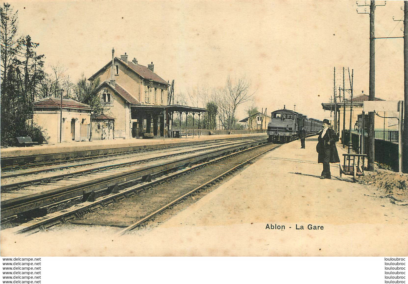 RARE ABLON LA GARE - Ablon Sur Seine