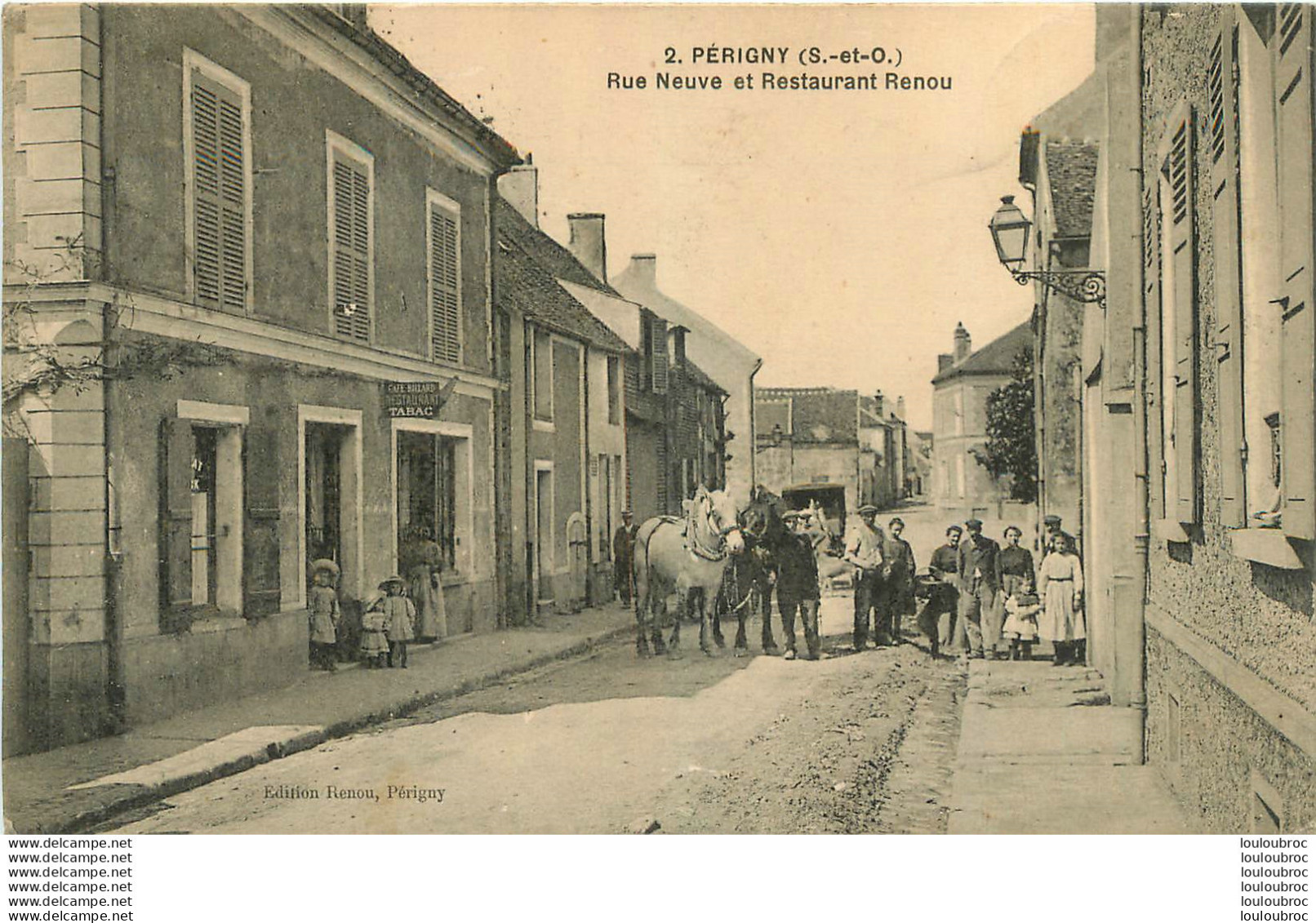 PERIGNY RUE NEUVE ET RESTAURANT RENOU - Perigny