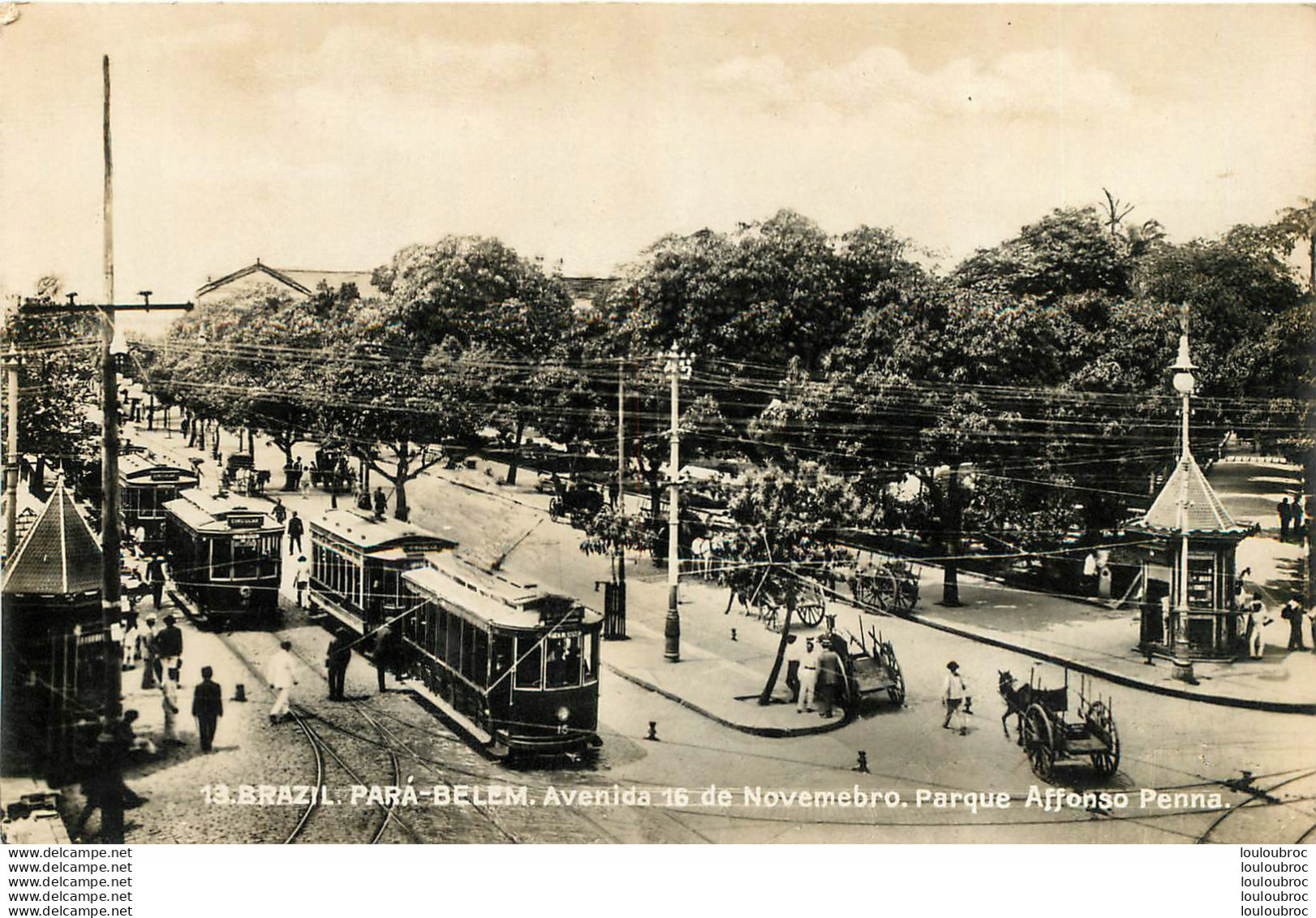 PARA BELEM BRAZIL AVENIDA DE NOVEMEBRO PARQUE AFFONSO PENNA - Belém